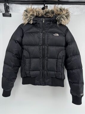 The North Face Women's Gotham Down Jacket Parka Black Size M 550